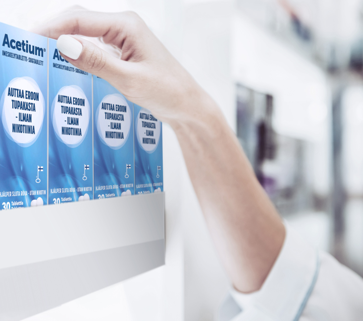 Mistä ostaa Acetium® imeskelytabletteja? - Acetium